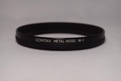 CONTAX METAL HOOD W-1 原廠金屬遮光罩 82mm