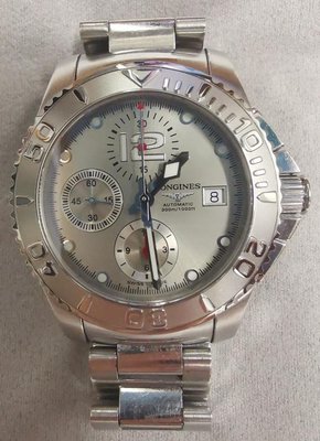 浪琴LONGINES  Hydro Conquest GMT計時碼錶自動上鍊男妝腕錶 型號L3.673.4