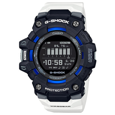 【CASIO G-SHOCK】(公司貨) GBD-100-1A7 GPS 藍牙運動手錶 日常健康管理到提升跑步耐力