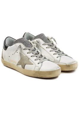 GOLDEN GOOSE DELUXE BRAND Super Star Leather有施華洛水晶特別款