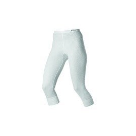 【速捷戶外】《ODLO》瑞士ODLO 2042 機能銀纖維長效保暖七分衛生褲 (白) 女