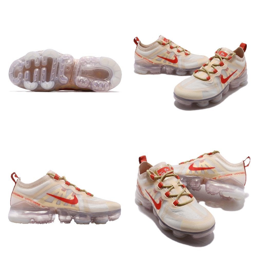 CodE= NIKE W AIR VAPORMAX 2019 CNY 全氣墊慢跑鞋(金紅) BQ7041-200