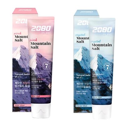 ￼韓國2080 喜馬拉雅玫瑰水晶鹽牙膏160g