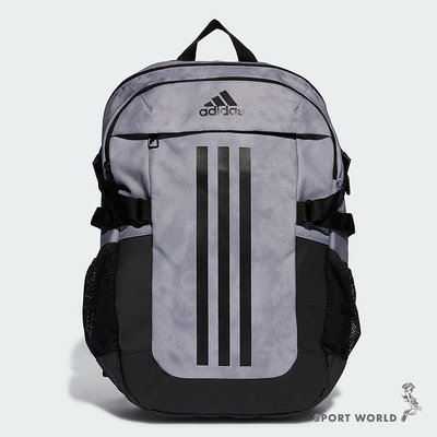 Adidas 後背包 雙肩 筆電夾層 灰【運動世界】IJ5636