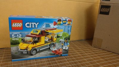 絕版 樂高 LEGO 60150 城市系列 City 披薩快餐車（全新未拆）