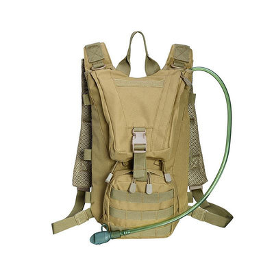 軍迷登山包戰術背包野營旅行雙肩包 迷彩戶外2L 3L多功能運動水袋