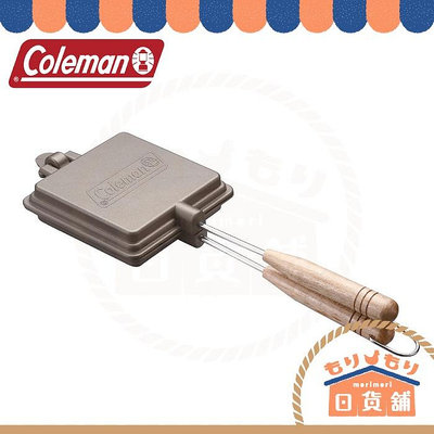 CiCi百貨商城日本 Coleman CM-9435 雙面烤熱壓吐司 附收納袋 三明治烤盤 露營 烤具 烤麵包夾 烤吐司夾 帕里尼