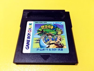 幸運小兔 GBC遊戲 GB 昆蟲博士2 彩色專用 GB卡帶 Game Boy GBA 適用 D6 F3