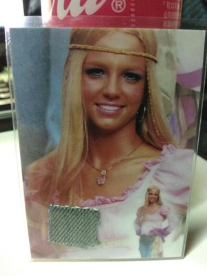 2002小甜甜布蘭妮 Britney spears 衣物卡