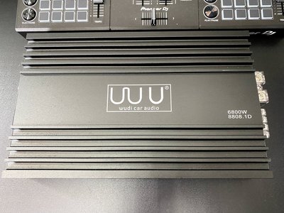 WUDI 3800W 車用單聲道擴大機 D類大功率 重低音專用 汽車音響