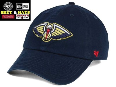 [SREY帽屋]預購＊47 Brand CLEAN UP NBA 紐奧良鵜鶘 經典LOGO 美國純正購入 棒球帽 老帽