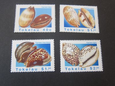 【雲品10】托克勞Tokelau 1996 Sc 232-35 set MH 庫號#B535 89137