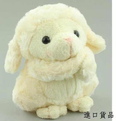 現貨超可愛 小綿羊小羊羊 動物抱枕布偶玩偶絨毛絨娃娃擺件擺設品送禮禮物可開發票