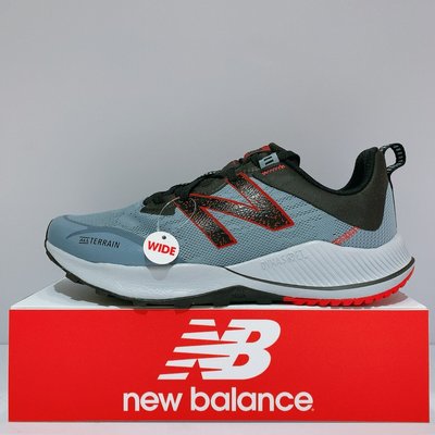 New Balance 男生 灰色 4E寬楦 透氣 耐磨 越野 登山 運動 慢跑鞋 MTNTRCK4