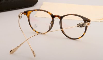 美國潮牌CHROME HEARTS克羅心新款复古板材眼鏡架 金属板材 男女款OVA近視眼鏡