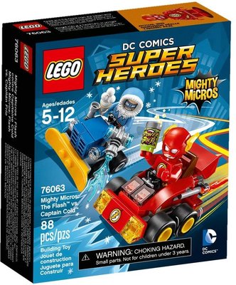 LEGO 樂高 Super Heroes 超級英雄：76063 The Flash vs. Captain Cold