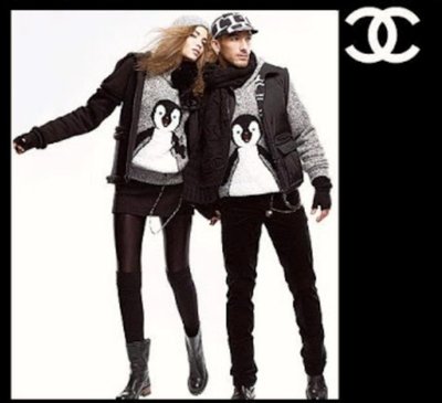 已售出 Chanel ❤️ 企鵝針織帽T (男)