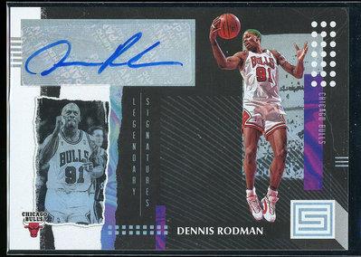 (L)2018-19 STATUS Dennis Rodman 親筆簽名卡