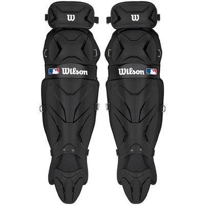 棒球世界全新wilson prestige棒球專用護胸 特價黑色款 13吋