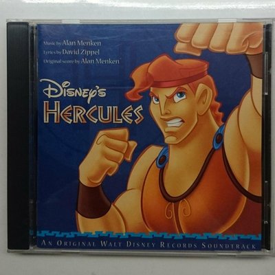 迪士尼 大力士 Disney HERCULES 電影原聲帶 1997年滾石發行