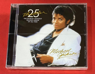 墨香~ 邁克爾杰克遜 Michael Jackson Thriller 25周年紀念版CD