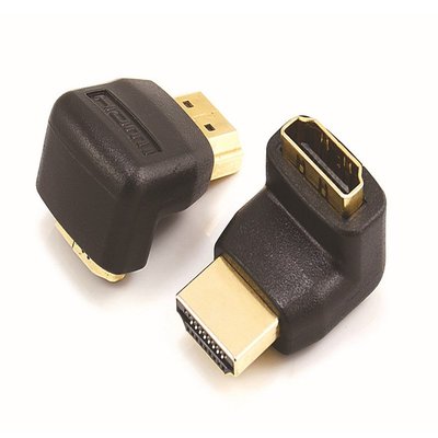 HDMI 彎頭 270度 直通轉換頭 直接公對母 向上 1.4版 高清轉接頭 A5.0308