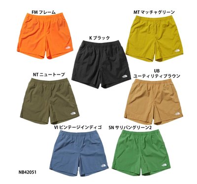 THE NORTH FACE Versatile Shorts 多色短褲NB42051。太陽選物社