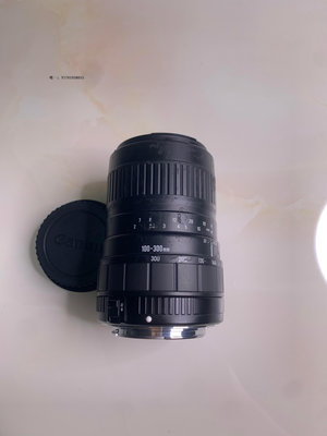 相機鏡頭佳能EF口 適馬100-300mm/4.5-6.7長焦鏡頭自動對焦全幅UC多層鍍膜單反鏡頭