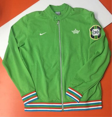NIKE 外套 足球外套 休閒外套 運動外套 立領外套 足球紀念款 尺寸：L,XL