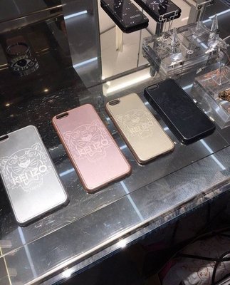 Kenzo iPhone i7 case 手機殼 i7 香檳金