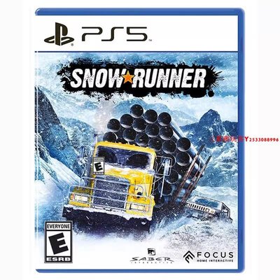 全新正版PS5游戲光盤  雪地奔馳 冰雪奔馳  Snow Runner 美版中文『三夏潮玩客』