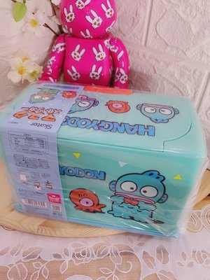 #可愛外型又實用的收納盒 🌈日本 三麗鷗 人魚漢克 彈簧式口罩收納盒