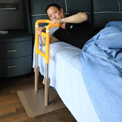 免安裝床邊扶手老人床上護欄輔助起床家用扶手起身器助力借力架~特價