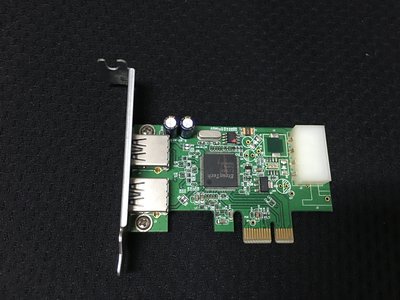 電腦雜貨店→ 短卡式 PCI-E USB 3.0 介面卡 隨機出貨 拆機良品 1片$100