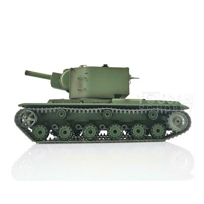 V-TOY  恆龍 3949-1：KV-2戰車 遙控坦克【7.0 機板 RTR 全套版
