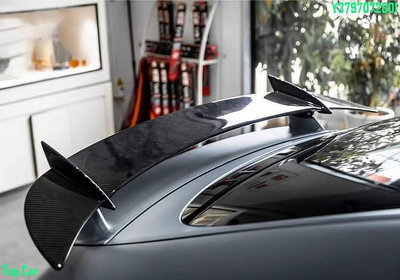 適用于賓士AMG GT GT50 GT53 GT63S改裝Topcar款真碳纖維雙層尾翼  /請議價
