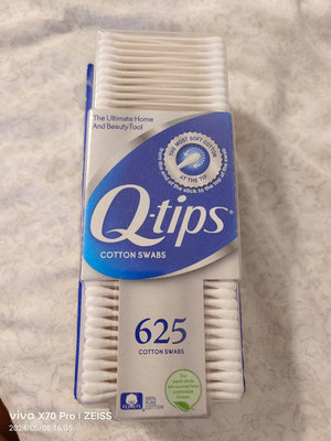 Q-Tips紙軸棉花棒625 支分售一盒