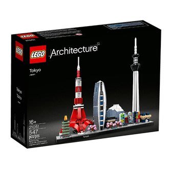 【小瓶子的雜貨小舖】LEGO 樂高積木 ARCHITECTURE 世界建築系列 - 東京 21051