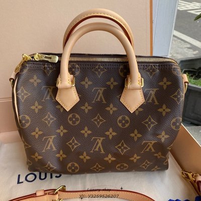 LV 路易威登 M41113 Bandoulière Speedy 25 波士頓 枕頭包 手提包 現貨