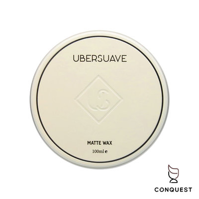 【 CONQUEST 】新加坡 UBERSUAVE Matte Wax 無光澤髮蠟 針對亞洲濕熱氣候研發 全新改版升級