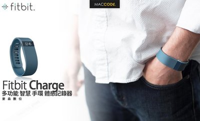 【麥森科技】Fitbit Charge 多功能 智慧 手環 體感記錄器 全新 現貨 含稅 免運