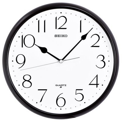 【】SEIKO日本精工11寸復古掛鐘客廳家用時鐘日式鐘表簡約