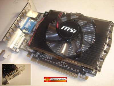 微星 MSI N630GT-MD2GD3 軍規版 GeForce GT630 DDR3 2G HDMI DVI 風扇版