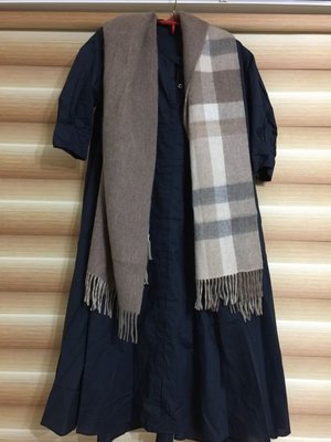 現貨 全新 日本帶回 雙色格紋圍巾  GLEN PRINCE 蘇格蘭製  ~台南市可面交