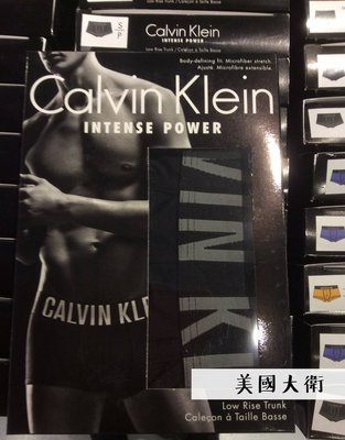 美國大衛 Calvin Klein CK INTENSE POWER 內褲 平口褲 四角褲【NB1047001】
