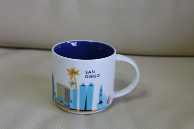美國 STARBUCKS 星巴克 SAN DIEGO 聖地牙哥 城市杯 城市馬克杯 馬克杯 咖啡杯 YAH
