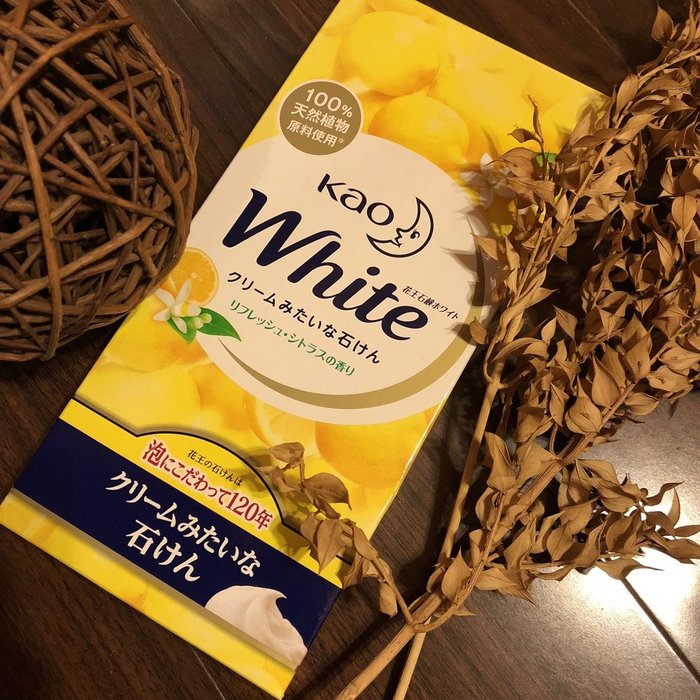 現貨免等? 日本代購花王日本原裝純天然化妝石鹼香皂檸檬草香| Yahoo