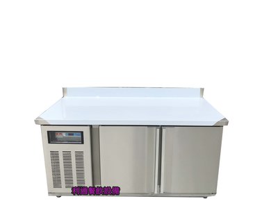 《利通餐飲設備》不鏽鋼～304#（回歸門）得台 四尺工作台冰箱  台灣製造 風冷式工作台冰箱