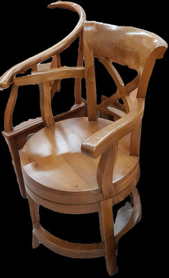 100%印尼柚木造型可360度旋轉柚木扶手椅特價出清請先詢問庫存(有時沒在店請先連絡以免白跑)