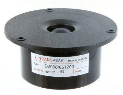 熱銷 丹麥ScanSpeak紳士寶 D2008/851200 高音0.75英寸發燒DIY音響喇叭*
